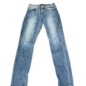 Express Mia Leggings Light Blue Women's Straight Leg Jeans Size 4R